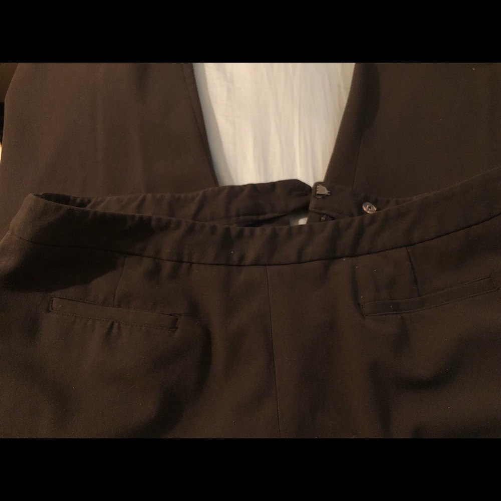 Dark brown dress pants. Petite in size. - Picture 6 of 6